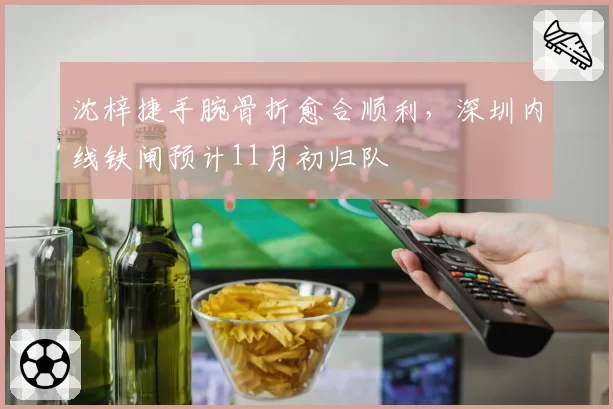 沈梓捷手腕骨折愈合顺利,深圳内线铁闸预计11月初归队